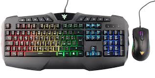 Tastiera e Mouse T20 Menbrana RGB Multimediale